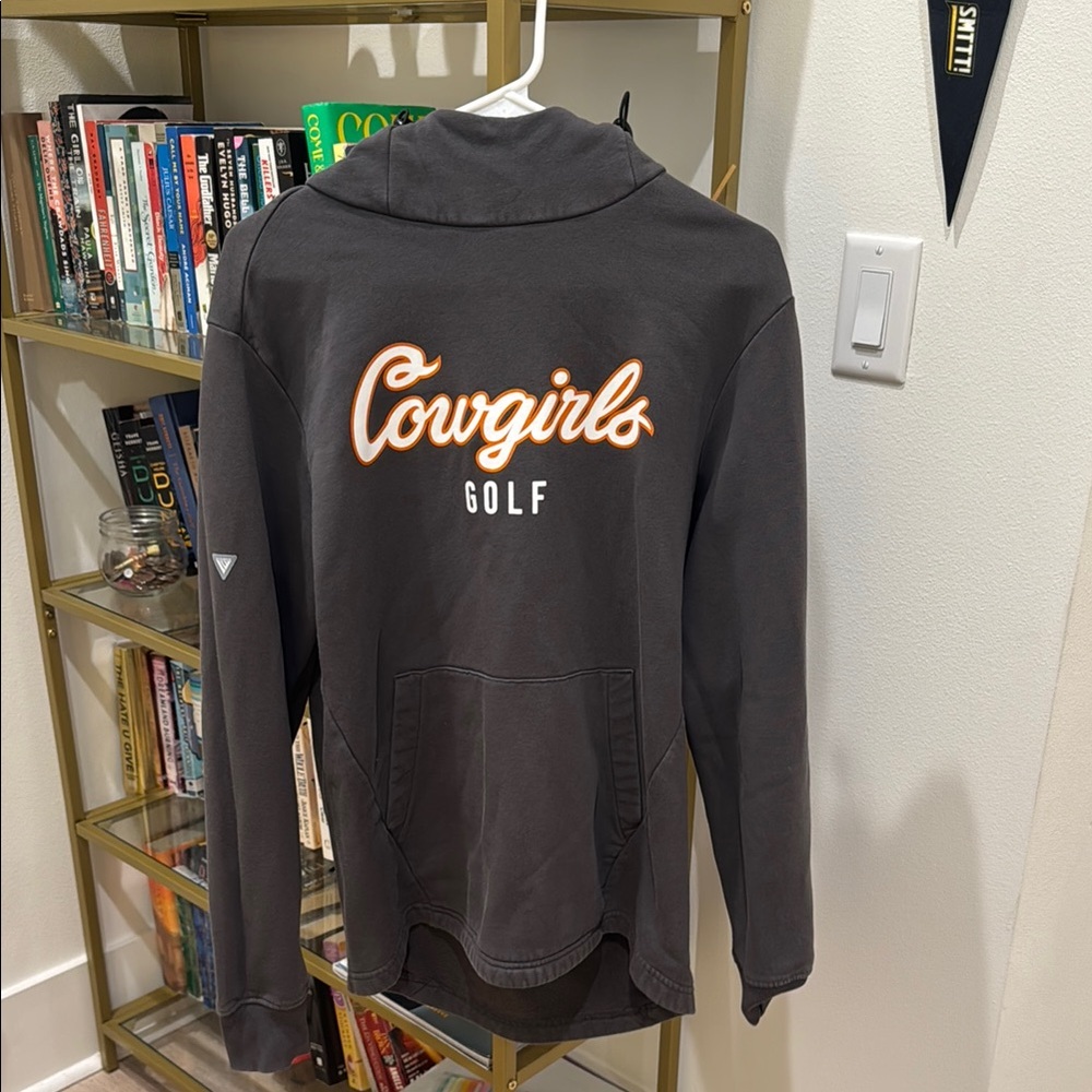 Cowgirls Golf Hoodie - Dark Gray
